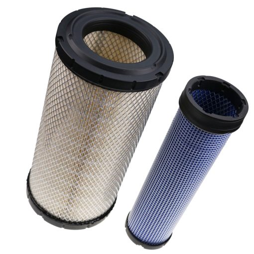 Set de Filtros de Aire Geofrey 46562-46569 222421A1-222422A1 Compatible con Wix 46562-46569 Case 222421A1-222422A1 y Donaldson P828889-P829333