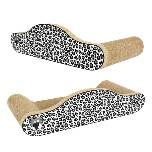 Rascador y Salon para Gatos Purrfect World - Leopardo de las Nieves Pack de 2 - Imagen 4