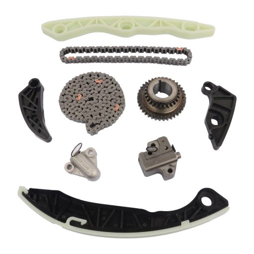 Kit de Cadena de Tiempo GLOSSY AUTO PARTS para Mitsubishi Lancer EVO X Ralliart 2.0 Turbo 4B11 MN183891 (9 Piezas) 2008-2015 - Imagen 2