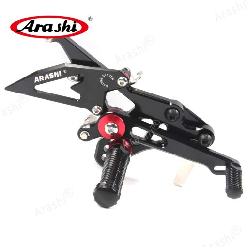 Arashi (Version 2.0) Rearsets para Suzuki GSXR 1000 2009-2016 Accesorios de Motocicleta Reposapies Ajustables Sets Traseros GSX-R1000 GSX-R 1000 GSXR1000 Negro 2010 2011 2012 2013 2014 2015 - Imagen 5