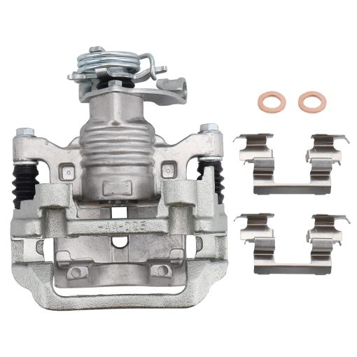 MAYASAF 18B4893 Calibrador de Freno Trasero Izquierdo Ensamblaje de Calibrador Lado del Conductor para Chevy 2008-2010 HHR/2004-12 Malibu/2005-08 Cobalt, para Pontiac 2007-09 G5/2005-10 G6, para Saturn 2007-09 Aura/2004-07 Ion