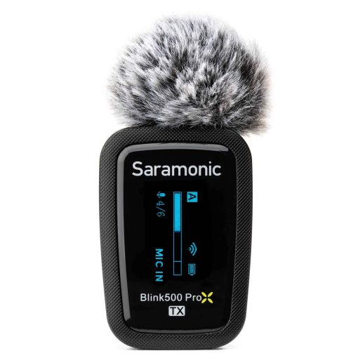 Saramonic Blink 500 Pro X B2 Sistema de Microfono Inalambrico de 2 Personas 2.4GHz con Lavaliers para Camaras, Moviles y Mas, Negro - Imagen 5