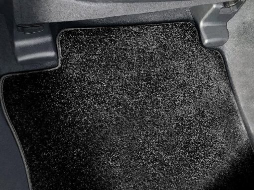 Coberturas para Automoviles a Medida 2015-2017 Toyota Camry Alfombrillas para Automoviles Delanteras y Traseras de Terciopelo con Cojin Grueso Ultramax Negro Asfalto - Imagen 3