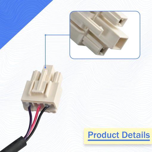 50240401000Q para Magic Chef Avanti Premium Daewoo Refrigerator Fan Motor - Imagen 3