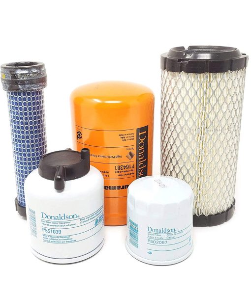 Kit de Filtro de Mantenimiento Compatible con Bobcat 463 Skid Steer Loader (Serial 5199.. & 5200..)