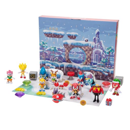 Calendario de Adviento de Sonic The Hedgehog 2024 - ?24 Sorpresas con Exclusivas Figuras de Accion de 2.5 Pulgadas para las Fiestas! - Imagen 4