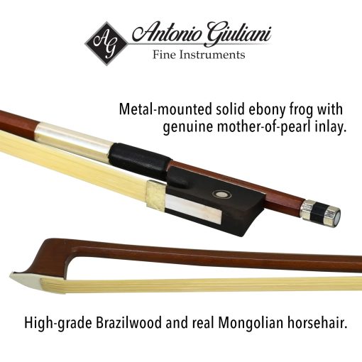 Violin Bunnel Premier 3/4 - Estuche y Accesorios Incluidos - Madera de Arce Solido y Guarniciones de ebano por Kennedy Violins - Imagen 7