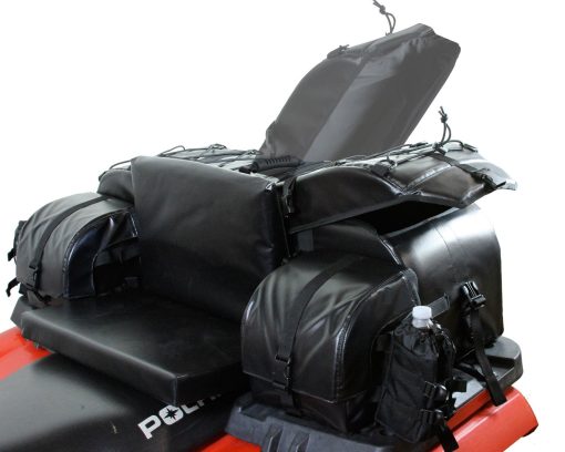 Bolso de Carga Trasero Grande de la Serie Arch de ATV TEK, Bolsa de Carga Acolchada para ATV - Negro - Imagen 3