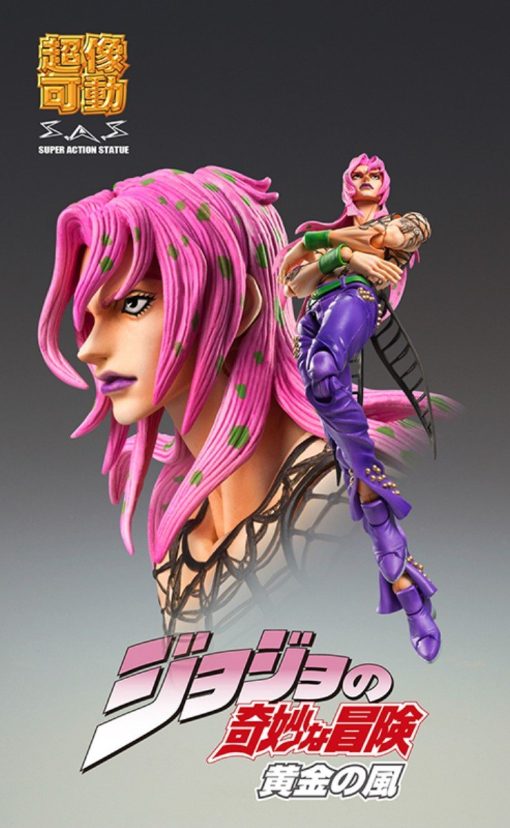 Medicos JoJo's Bizarre Adventure: Parte 5 - Golden Wind: Diavolo Super Action Statue - Imagen 4