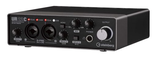Interfaz de Audio Steinberg UR22C 2x2 USB 3.0 con Cubase AI y Cubasis LE