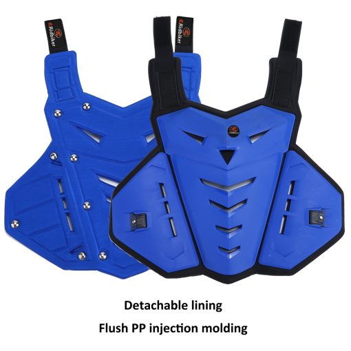 Chaleco de Armadura para Motocicleta y Protectores de Codo 1 Par, Protector de Pecho de Motocross para Hombres (Chaleco+Protectores de Codo) - Imagen 4