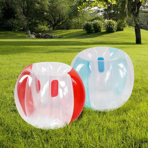 Set de 2 Bolas Gigantes de Hamster para Ninos y Adultos, Bola de Zorb Inflable para Futbol Burbuja para Exterior, Patio, Parque, 47 Pulgadas - Imagen 4