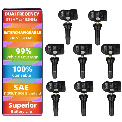Sensor de presion de neumaticos Autel MaxiTPMS MX-Sensor 8pcs Dual Frequency 315/433MHz Programado por TS401 TS408 TS501 TS508 TS601 TS608 MK808TS MX808TS MS906TS ITS600