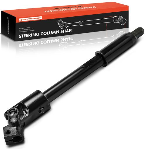 Eje de Direccion Inferior A-Premium Eje de Columna de Direccion Compatible con Ford E-250 Econoline 97-02, E-350 Econoline 98-98, E-350 Super Duty 99-08, E-450 Super Duty 04-08, Reemplazo # F7UZ3A525AA GC2Z3B676A