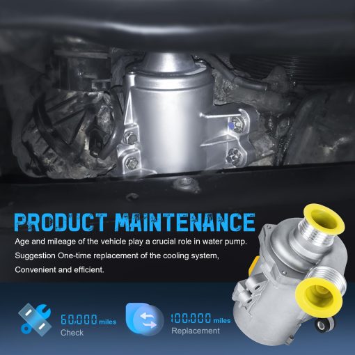 Bomba de Agua de Aluminio para Motor AUTOSTARSHIP Compatible con BMW 320i X1 320i xDrive 2014-2018, 328i 2014-2016 11517597715 - Imagen 5