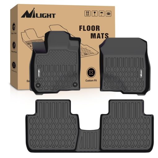 Nilight Tapetes de Piso de TPE para Honda HR-V (HRV) 2023 2024, Tapetes Resistentes a la Intemperie A Medida de Alta Resistencia