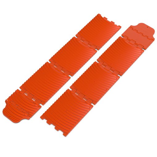 Tablas de traccion GoTreads Regular - Par de Alfombras de Traccion Plegables y Compactas para Camping, Off-Roading y Nivelacion de Vehiculos - Naranja - Imagen 2