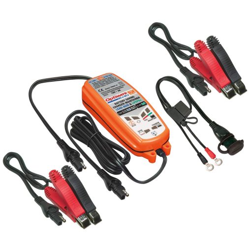 Optimate DC-DC, TM-500, Cargador y mantenedor de bateria sellado de 12V/12.8V 2A en 6 pasos - Imagen 3
