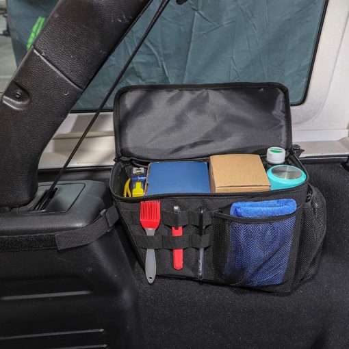 JeCar para Jeep JL Bolsas Organizadoras de Almacenamiento de Maletero para Jeep Wrangler JL JLU Sport Sahara Rubicon Willys Unlimited 4 Puertas Accesorios de Almacenamiento Interior(2pcs) - Imagen 4