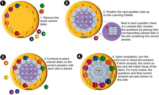 Kit de centro de aprendizaje de matematicas de Kindergarten Learning Wrap-Ups SELF-CORRECTING - Imagen 2
