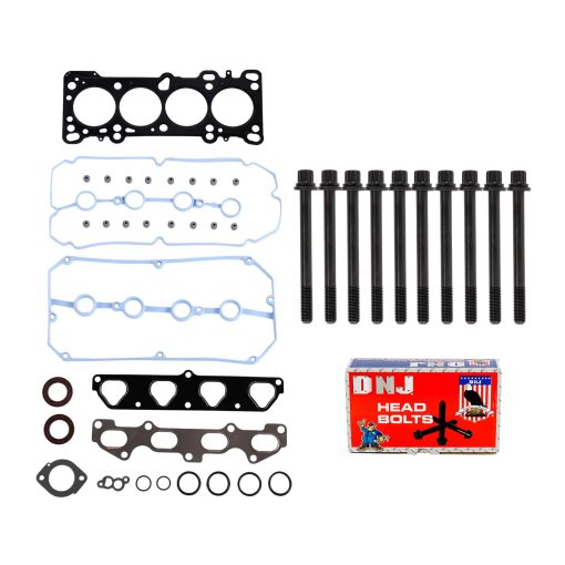 Juego de Junta de Culata DNJ HGB429 con Kit de Pernos de Culata para Kia Rio 2003-2005 1.6L 1594cc L4 DOHC
