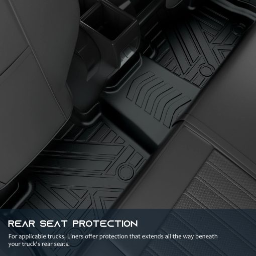 Tapetes para Piso de Automovil de 5 Asientos ASLONG para Toyota RAV4 2019-2023 - Juego Completo Negro - Imagen 3