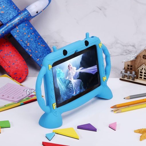 Tableta para ninos MengDash, tableta de 7 pulgadas para ninos de 2 a 10 anos, tableta educativa para ninos con Android 11, 3GB RAM+32GB ROM de almacenamiento, Google Play YouTube, regalo para nina o nino (Azul) - Imagen 5