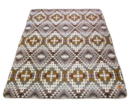 Manta de Tiro ALPAKITAS Inca | Manta de Tiro Tamano Twin | 70 x 45 pulgadas | Suave, Hipoalergenica y Transpirable | Manta Ecuatoriana Inca | Manta Exterior (Diseno Ancestral Gris y Amarillo) - Imagen 7