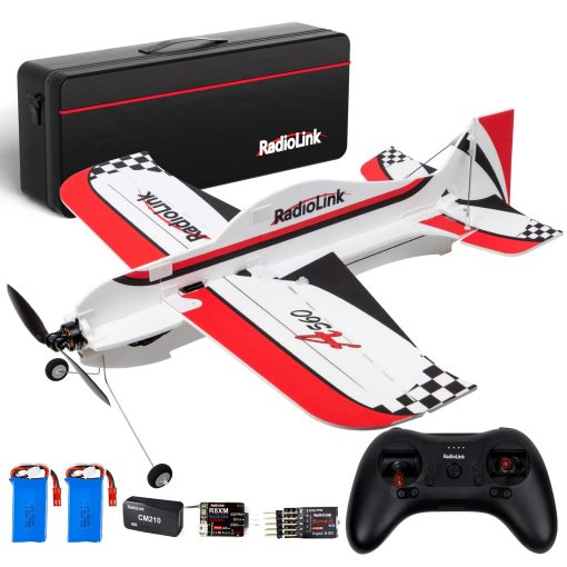 Avion RC A560 de ATA HOBBY con 6 Modos de Vuelo, Facil de Volar, Aviones RC RFT con Control Remoto de 2.4Ghz, FC Gyro Byme-A, Motor Sin Escobillas para Ninos, Ninas, Adultos, Principiantes o Experimentados