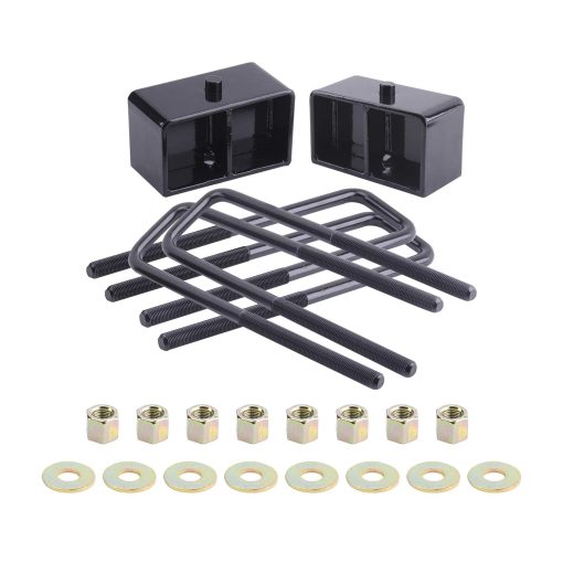 Bloque de elevacion trasero de 3'' ZY WHEEL con U bolts compatible para Toyota Tacoma Tundra 1995-2022