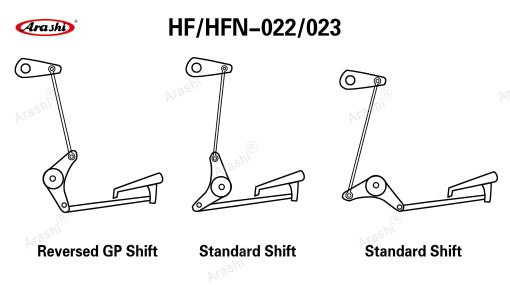 Arashi(Version 2.0) Rearsets Ajustables para HONDA CBR1000RR 2004-2007 / CBR600RR 2003-2006 Accesorios para Motocicletas Reposapies Estriberas Traseras Negro - Imagen 6