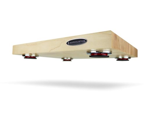Bloque de Carnicero De Aislamiento Para Platos Giratorios IsoAcoustics Serie Delos: 1815M1 (18" Ancho x 15" Profundidad x 1.75" Altura) Arce - Imagen 2