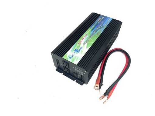 Inversor de Corriente de Onda Sinusoidal Pura de 1500W con Medidor LED de Voltaje de Entrada y Potencia de Salida, Ideal para Coche, Furgoneta y Sistema Solar - Imagen 5