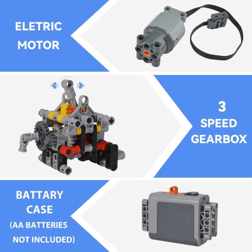 Kit de construccion de modelo de motor de 6 cilindros L6 Hobby DIY STEM para ninos y adultos con guia 500+ piezas, juguete de construccion, construye tu propio motor que funciona, motor en miniatura - Imagen 4