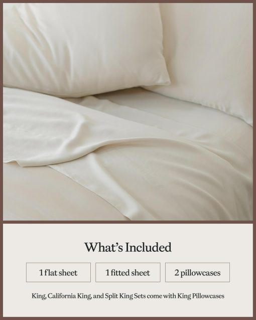 Juego de sabanas Cozy Earth Oat California King - Imagen 3