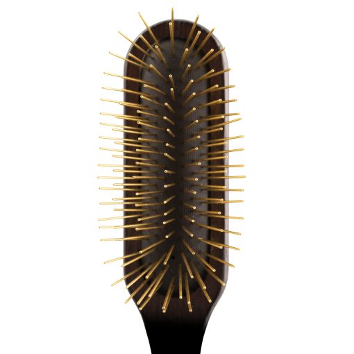 Cepillo de Perro de Pin Oblongo de 27 mm Chris Christensen, Serie Fusion, Grooming Profesional, Pines de Laton, 100% Libre de Estatica, Consejos Pulidos y Redondeados - Imagen 2