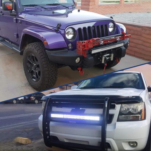 Nilight - 60009C-A 31" 198W Barra de Luz LED Flood Spot Combo para Trabajo Fuera de Carretera Luces de Conduccion de Niebla para SUV Barco 4x4 Jeep Lampara, 2 Anos de Garantia - Imagen 8