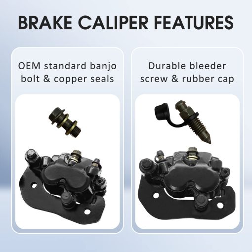 Conjunto de Pinzas de Freno Trasero Derecho y Delantero para Can-Am Outlander 450 500 570 650 800 850 1000 Renegade 500 570 650 800 850 1000 705600862 705600861 705600859 - Imagen 3