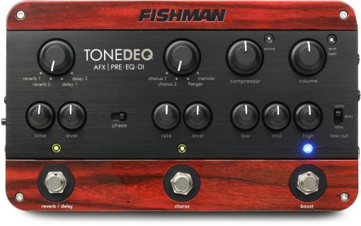 Preamp de Instrumento Acustico Fishman ToneDEQ con Efectos