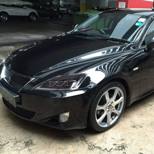 Faros LED VLAND compatibles con Lexus IS250/ IS250C IS350 IS350C IS220d 2006-2012, ISF 2008-2014 con Indicador Secuencial con Proyector con Reflector Claro - Imagen 7