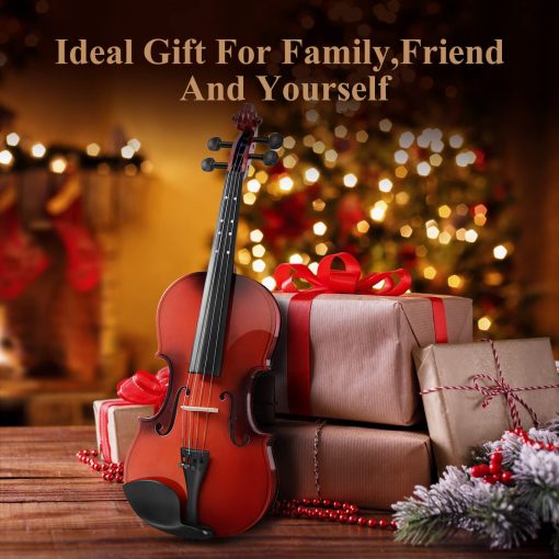 Violin Eastar de 3/4 para Principiantes, Kit de Violines para Estudiantes, Viola con Estuche Rigido, Resina, Reposacabezas, Arco y Cuerdas Extra (Guia de Dedo Impresa en el Diapason) - Imagen 6