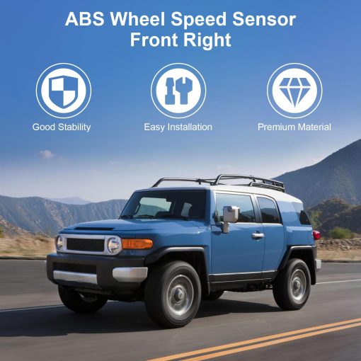 Sensor de velocidad de la rueda ABS delantero derecho compatible con Toyota 4Runner 2010-2020 Toyota FJ Cruiser Lexus GX460 Reemplaza 89516-60260 8951660260 - Imagen 2
