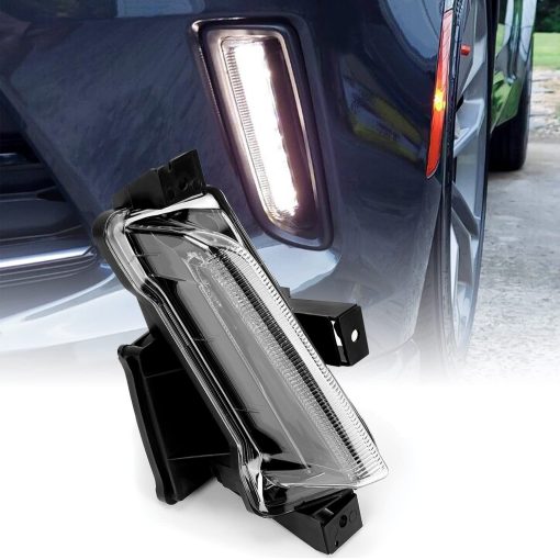 Luces LED antiniebla LH Kojem compatibles con 2016 Chevy Camaro LT / 2017 2018 Camaro LS LT ZL1 / 2019-2022 Camaro ZL1 DRL Reemplazo para GM2562109 84341735 (Sin funcion de senal de giro Lado del conductor)