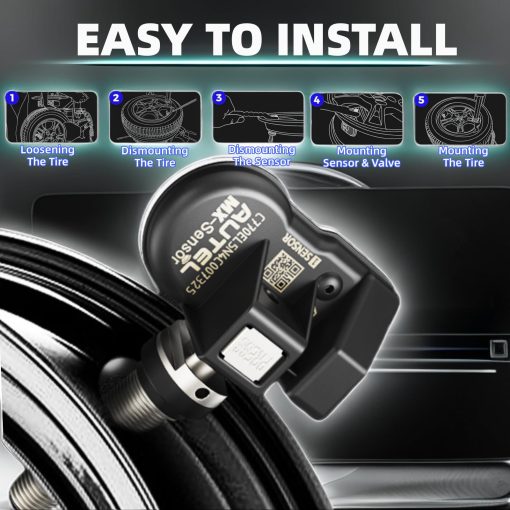 Autel MaxiTPMS MX Sensor 20pcs Dual Frequency 315/433MHz Metal Stem TPMS Sensor - Imagen 9