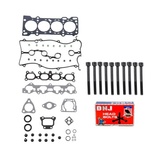 Juego de Junta de Culata DNJ HGB4026 con Kit de Pernos de Culata Para Mazda Protege 1999-2000 1.8L 1839cc L4 DOHC