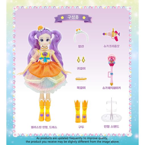 GIANANO Figuras de Princesa Cambio de Color de Catch Teenieping Season 4, Catch Teenieping Friends, Color Morado Brillante - Imagen 4