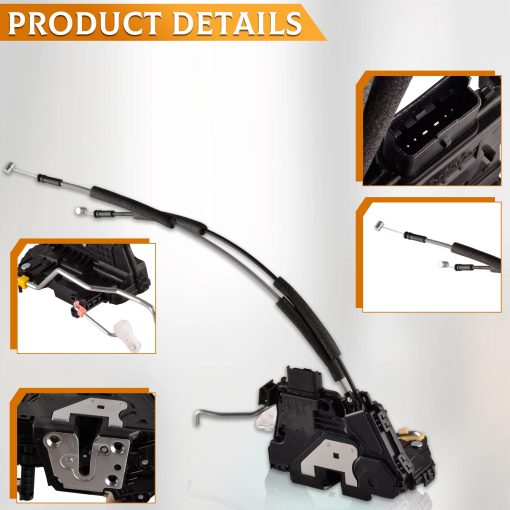 Actuador de Bloqueo de Puerta Delantera Izquierda Unikpas Compatible para Kia Soul 2011-2013 Reemplaza Ensamble de Pestillo de Puerta Lado del Conductor - Imagen 2