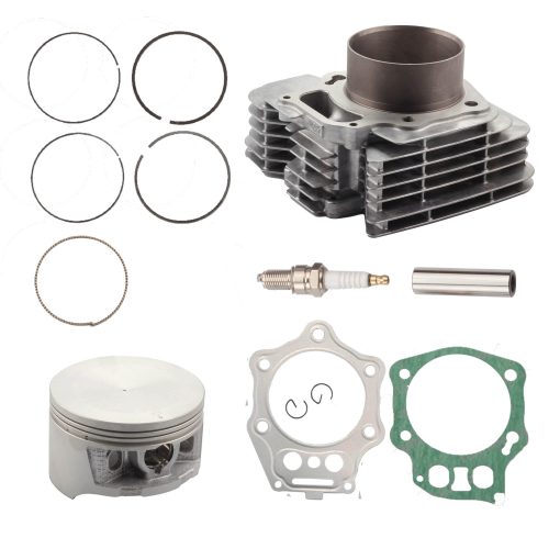 Kit de reconstruccion de extremo superior de cilindro, piston y junta compatible con Honda Foreman 450 TRX450 S/ES/FE/FM 4x4 1998-2004 13010-HN0-A02