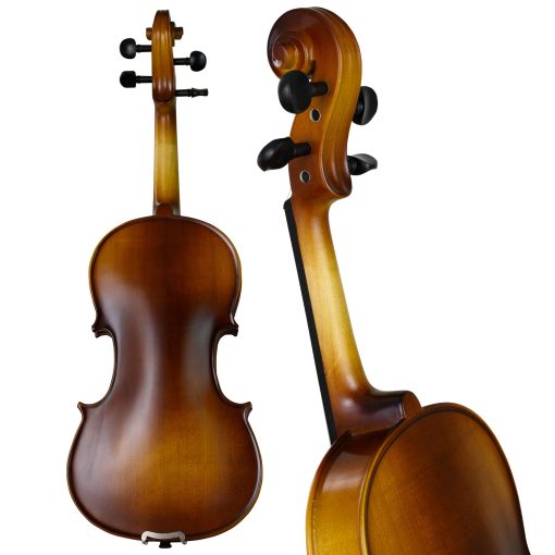Violin Bunnel Premier 1/2 Tamano - Estuche y Accesorios Incluidos ? Madera de Arce Solido y Adornos de ebano Por Kennedy Violins - Imagen 6