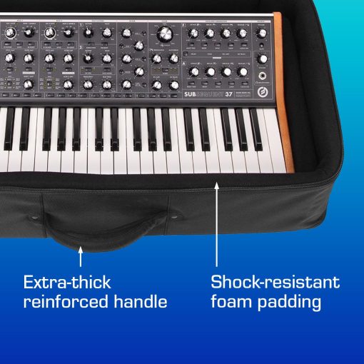 Estuche ANALOG CASES para Moog Subsequent 37 / Subsequent 25 - Estuche acolchado a medida SUSTAIN con correas de mochila - Imagen 3